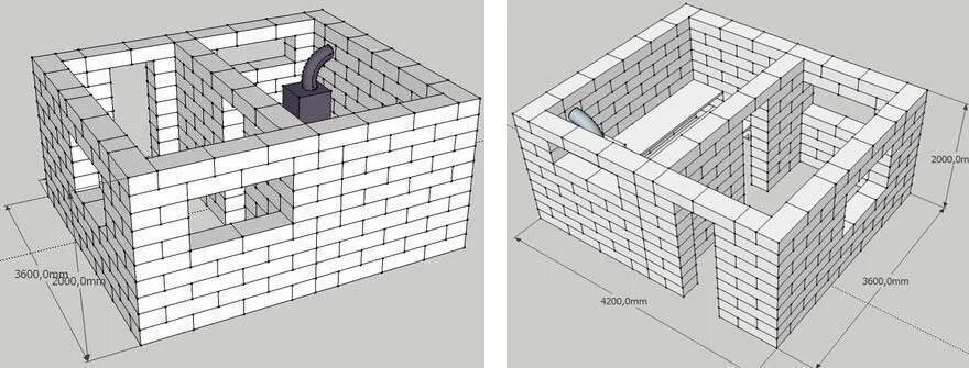 Проект из газосиликатных блоков 6 6 Купить дом, 98 м² по адресу Калужская область, Ферзиковский район, сельское посе