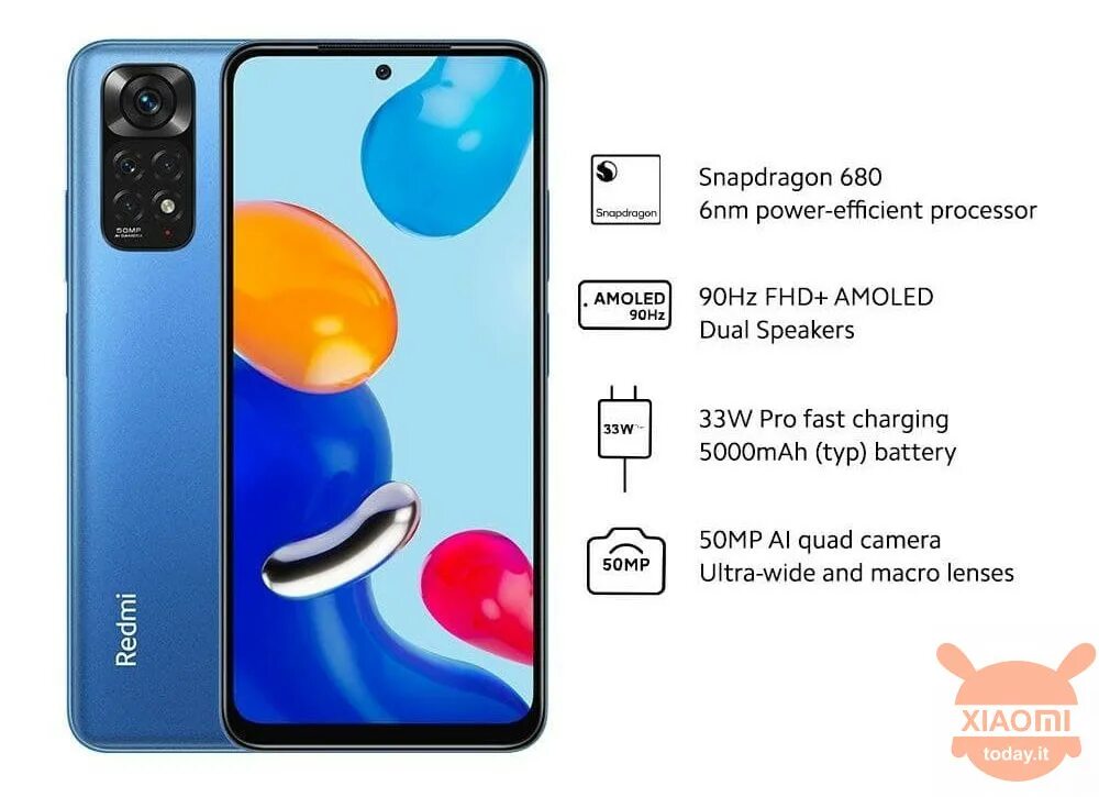 Смартфон xiaomi note 11 характеристики