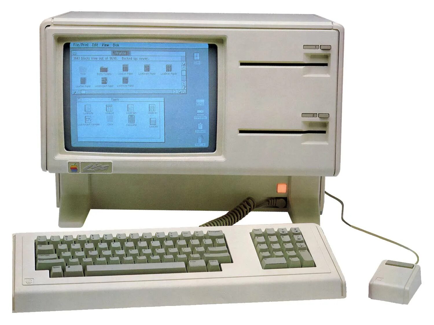 1 личный компьютер. Apple Lisa 1983. Компьютер Lisa 1983. Apple Lisa: 1983 interface.