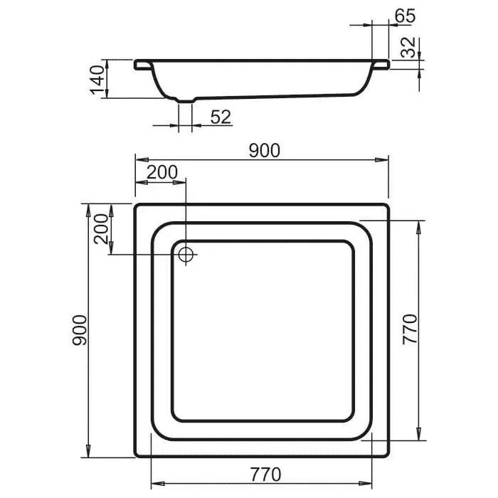 Какие размеры поддонов для душа бывают. Поддон стальной koller pool 90x90. стальной поддон для душа kaldewei sanidusch 396 90х90. поддон стальной ligeya 90х90х15 чертеж. поддон для душа blb cf80 80 см.