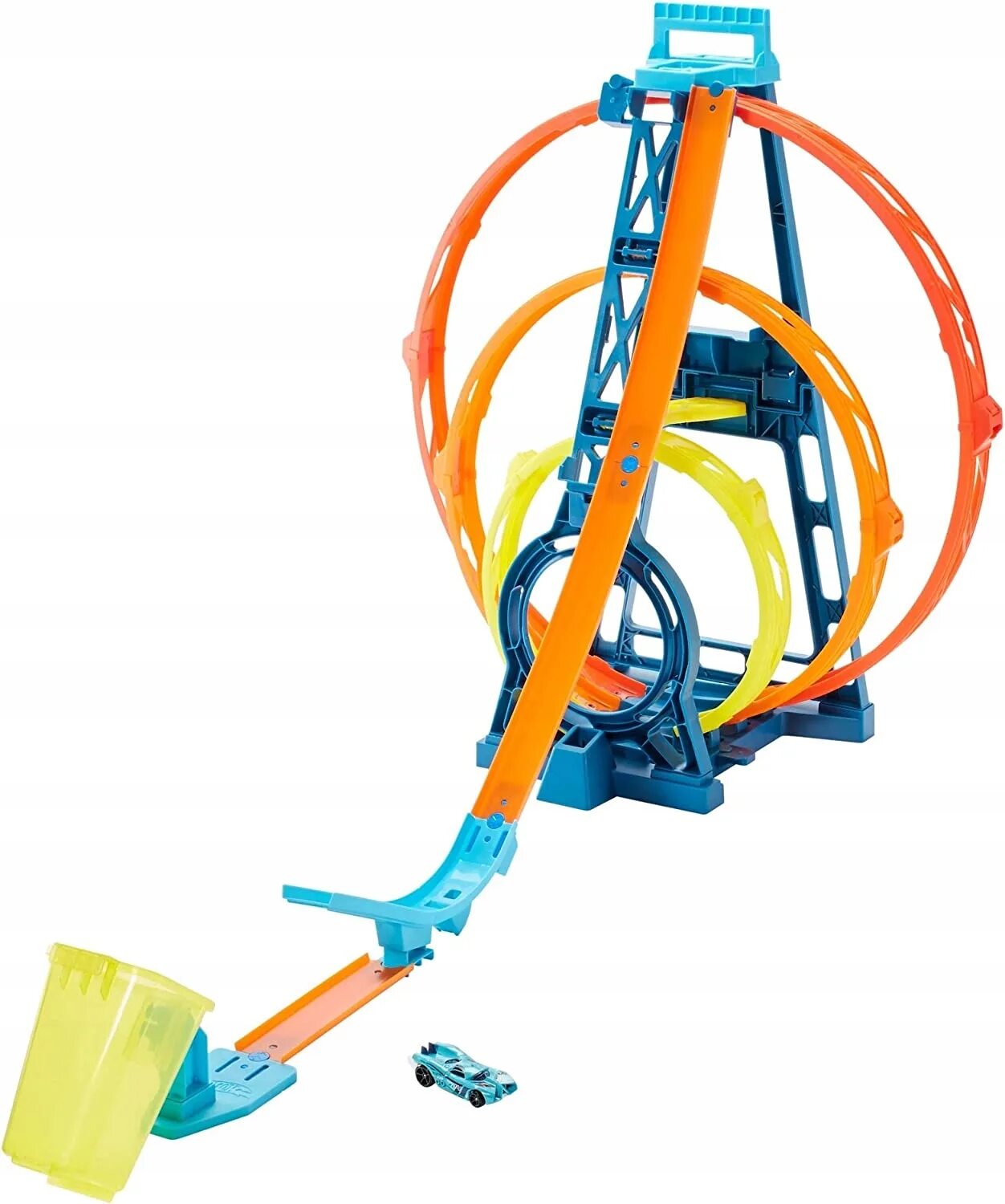 Hot wheels трек петля