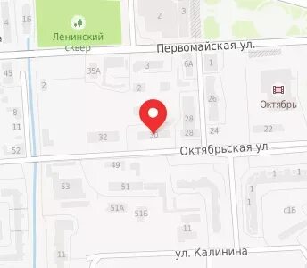 Большая октябрьская 30а на карте