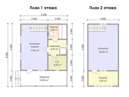 Проект бани 8 на 8