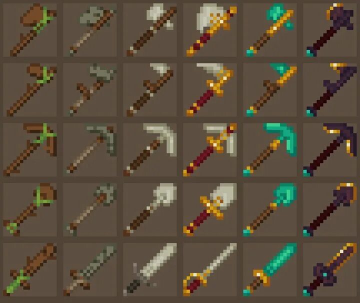 Minecraft instruments