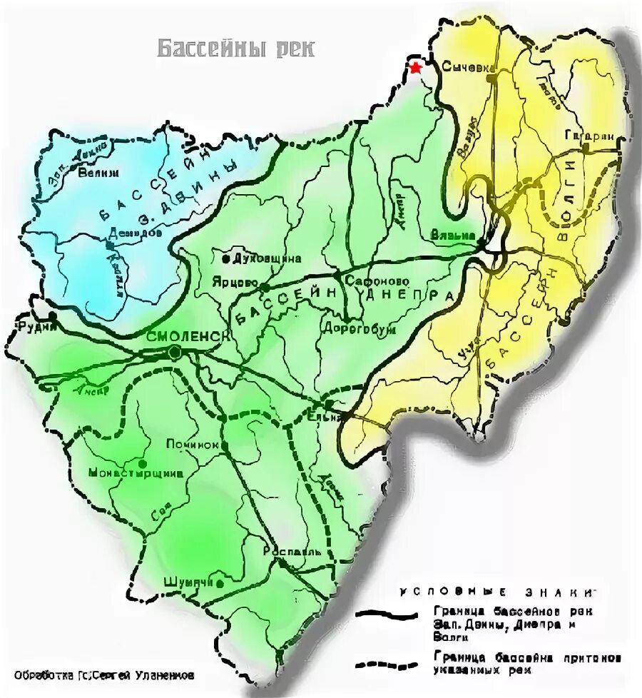 К какому бассейну относится река днепр