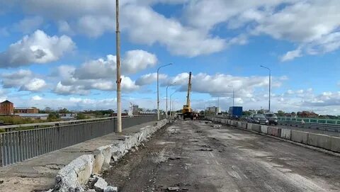 Когда закончится ремонт моста