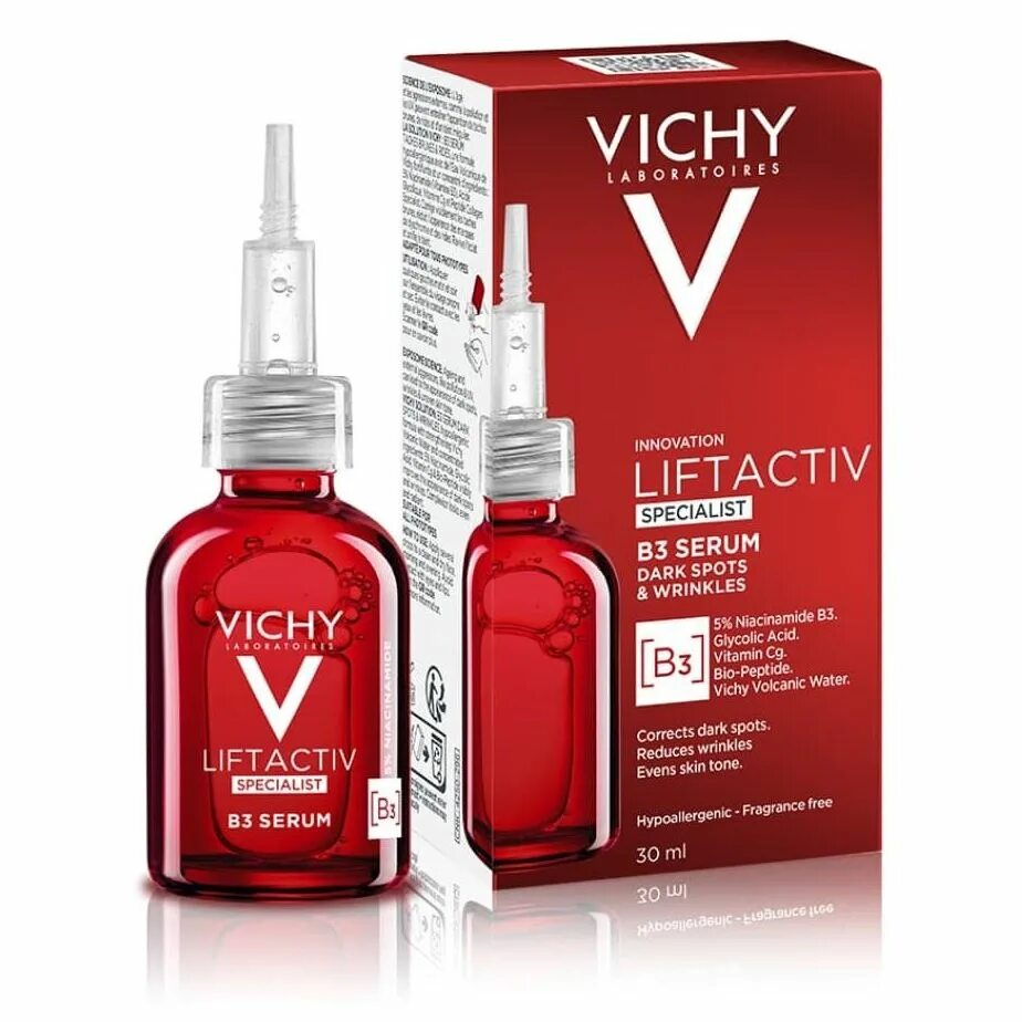 Vichy Liftactiv Specialist b3. Liftactiv сыворотка b3. Сыворотка Vichy b3 Serum. Виши Лифтактив специалист в3 сыворотка п/пигмент. И морщин 30мл. Сыворотка актив для лица от морщин