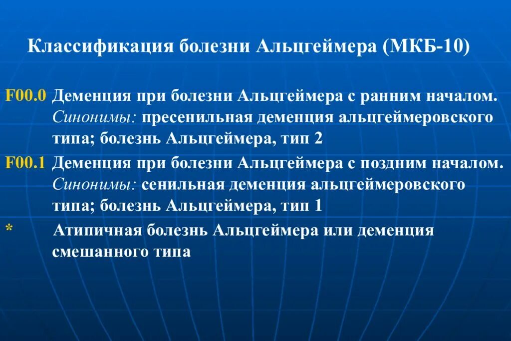 Деменции альцгеймеровского. Болезнь Альцгеймера классификация. Деменция при болезни Альцгеймера. Болезнь Альцгеймера с ранним началом. Потенциальная проблема при болезни Альцгеймера.