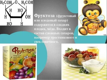 Фруктоза сообщение по химии