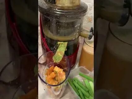 Сок из шнековой соковыжималки