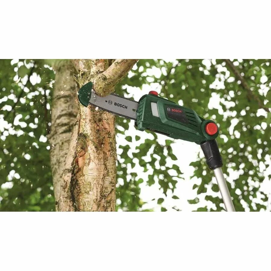 Обрезка деревьев инструмент аккумуляторный. Bosch высоторез-пила universalchainpole. высоторез bosch universalchainpole 18. bosch сучкорез цепной аккумуляторный.