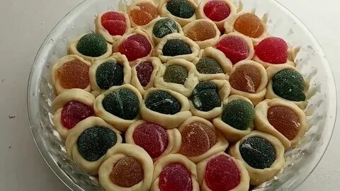 Тесто с мармеладом