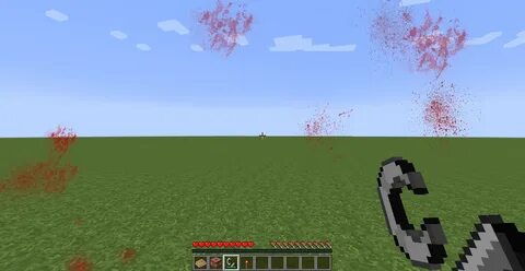 Майнкрафт мод blood