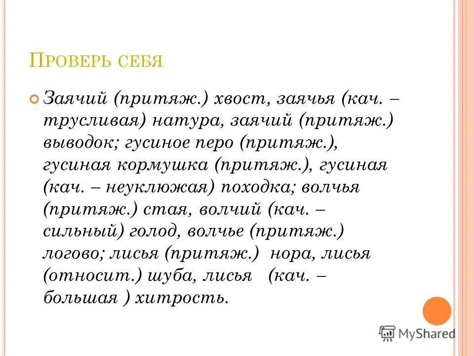 Заячий притяжательное прилагательное. Разряды прилагательных заячий характер. Медвежьими это притяжательное прилагательное. Притяжательные прилагательные. Медвежий разряд прилагательного.