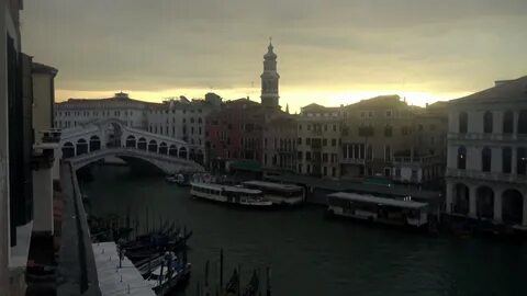 Venice Rialto Bridge (Italy) by earthTV live camera - YouTube.