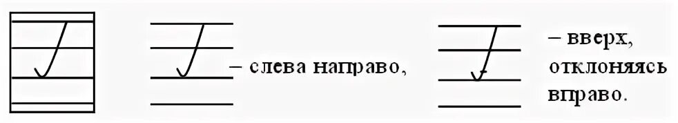 Линия снизу