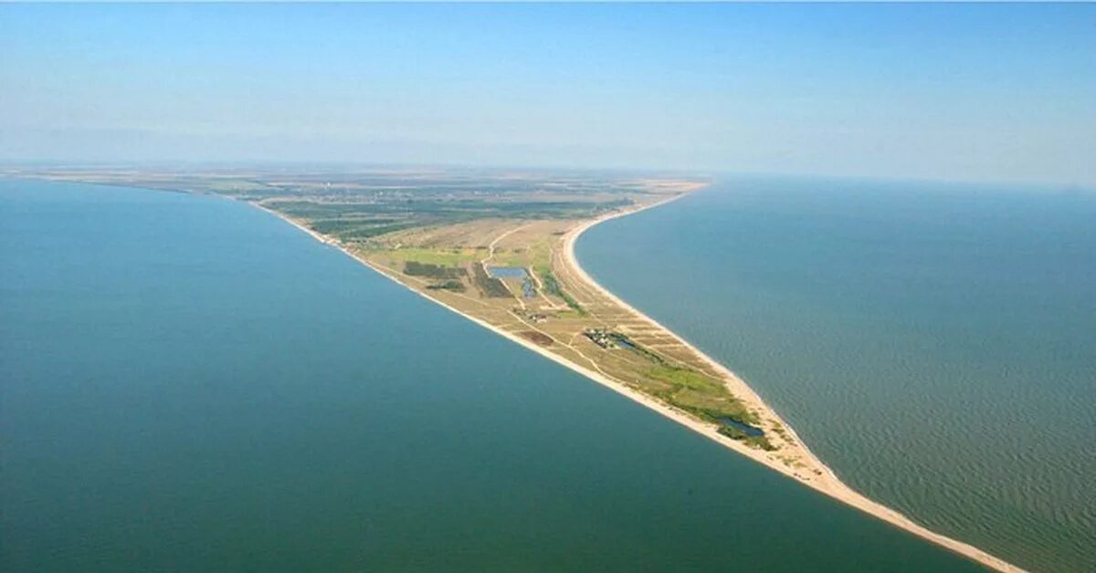 Краснодарская коса на море. Краснодарская коса на море