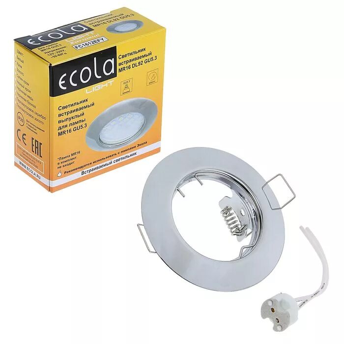 3, 5-10вт. 3. Лампы ecola gu 5. 3. 3.