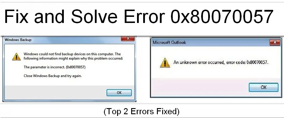 Ошибка 0x80070057. Fix Error. Windows ошибка копирования. Corrupted file Error.