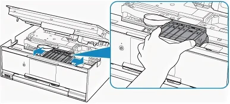 Jam inside the printer. Jam inside the printer