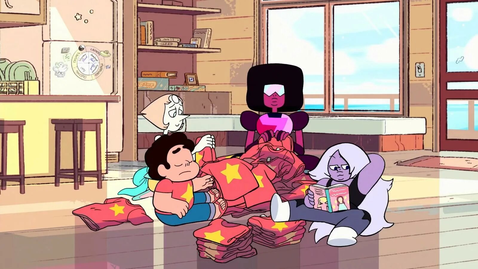 Keeping it together. Steven Universe кадры.