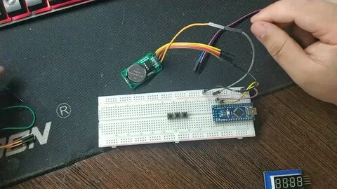 Ds1302 подключение к ардуино