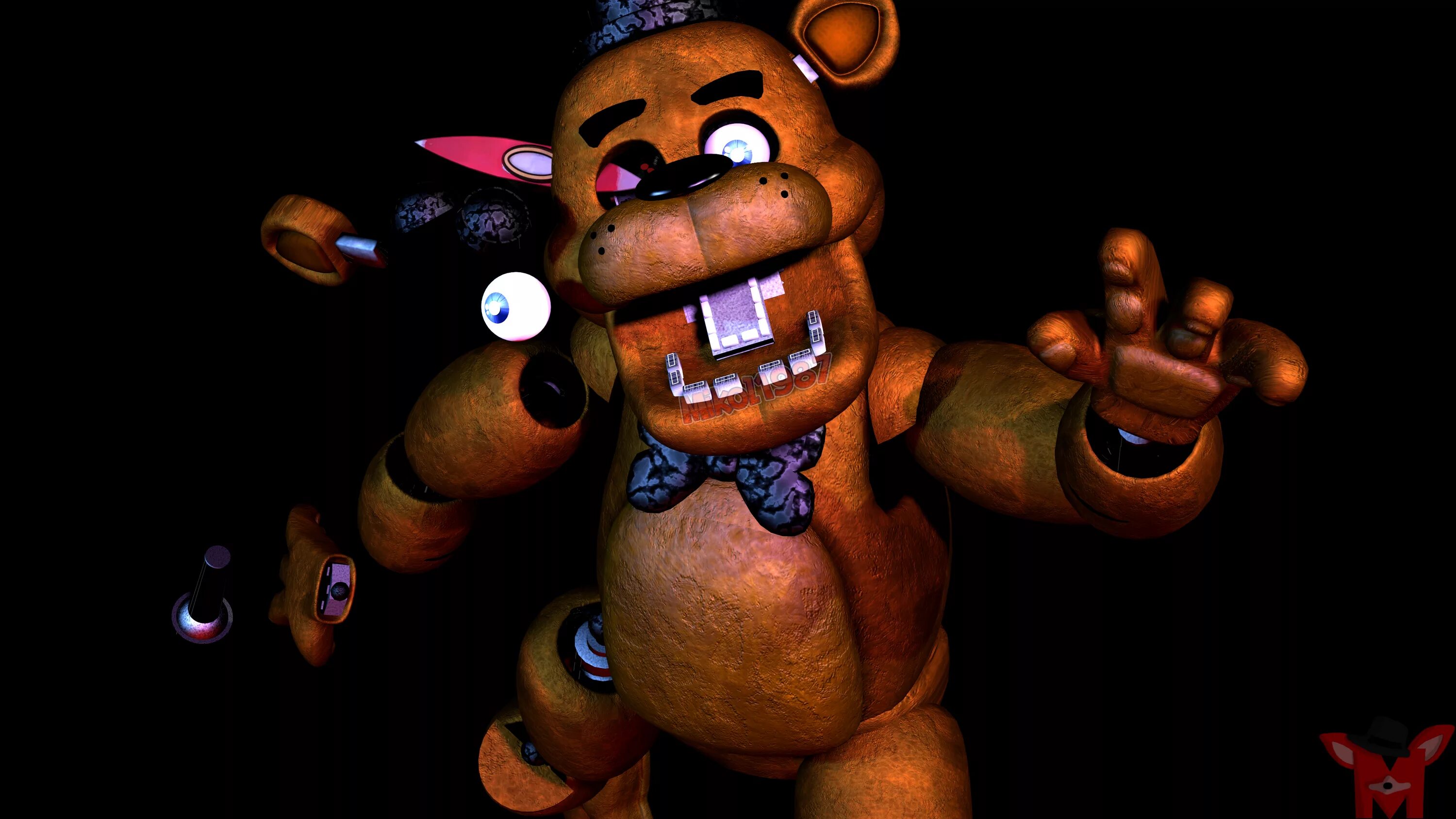 New nights at freddy s. Фредди файф. Файф Найт Фредди 7. Файв надцать Фредди. Файф Найт виз Фредди.