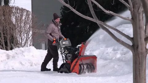 Работа снегоуборщика видео