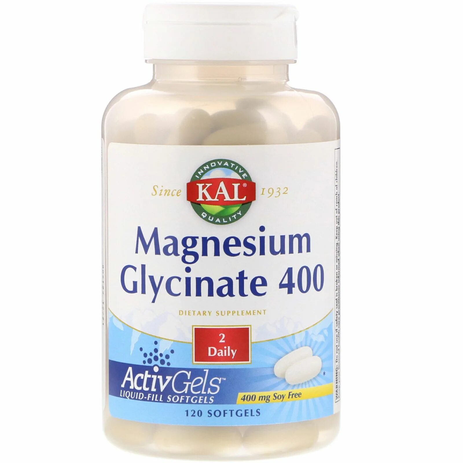 Magnesium glicinate 400. Magnesium Glycinate 400мг. Магний глицинат Kal. Kal Magnesium Glycinate 400.