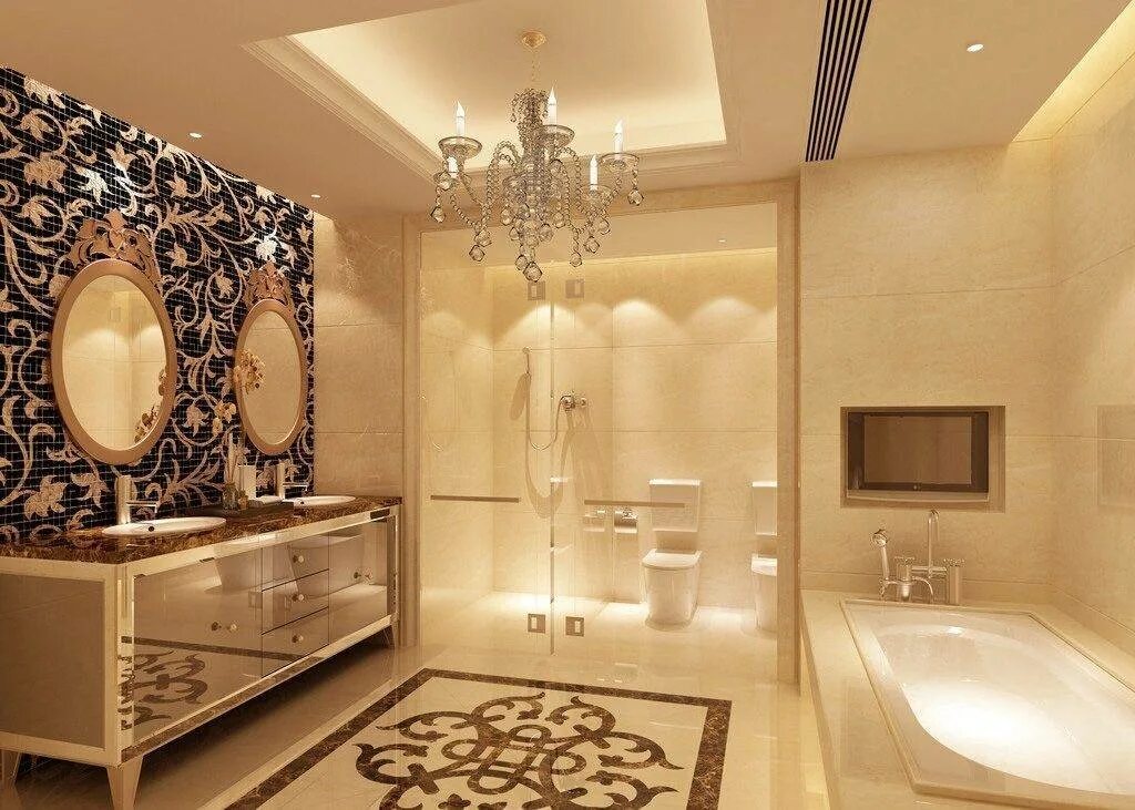 Ванна в стиле Ампир. Красивые Ванные комнаты. Ванная комната в золотом стиле. Дизайн интерьера ванный комнаты. Золота ванна комната