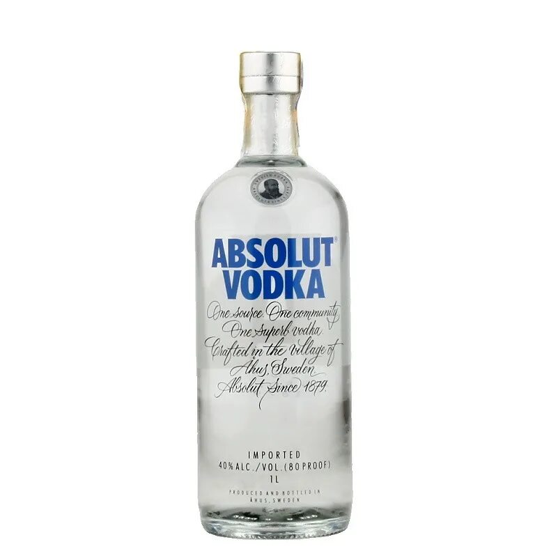 Абсолют ванильная. 1 absolut