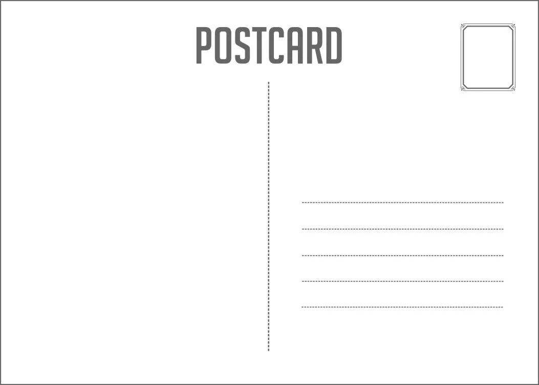 Back posting. Postcard. Post Card. Postcard для детей. Оборотная сторона открытки.