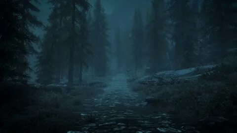 Игра дождь в лесу