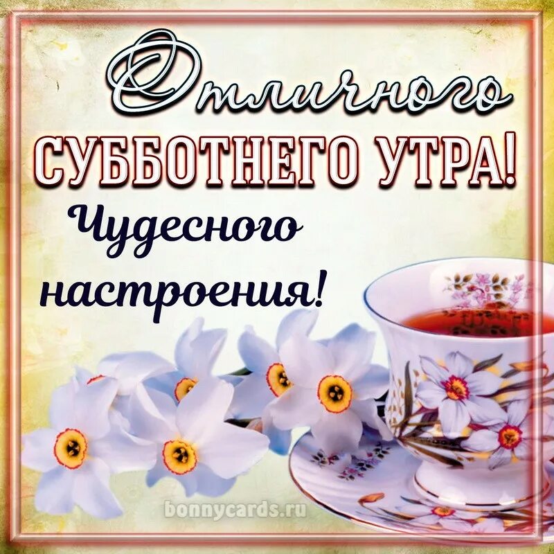 Суббота утро апрель. Открытки с добрым утром субботы. Открытки с добрым субботним утром. ДС добрым субботнимутром. Сдобрыи субботетм утром.