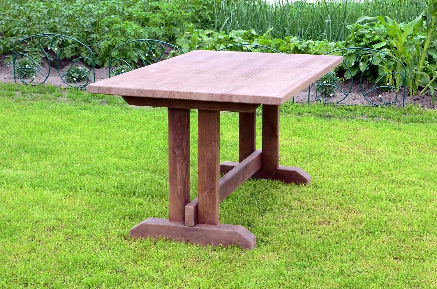 стол уличный для дачи. стол деревянный. фото уличных столов. уличный стол tably (шахматный) 645*660*705, арт. фото уличных столов.