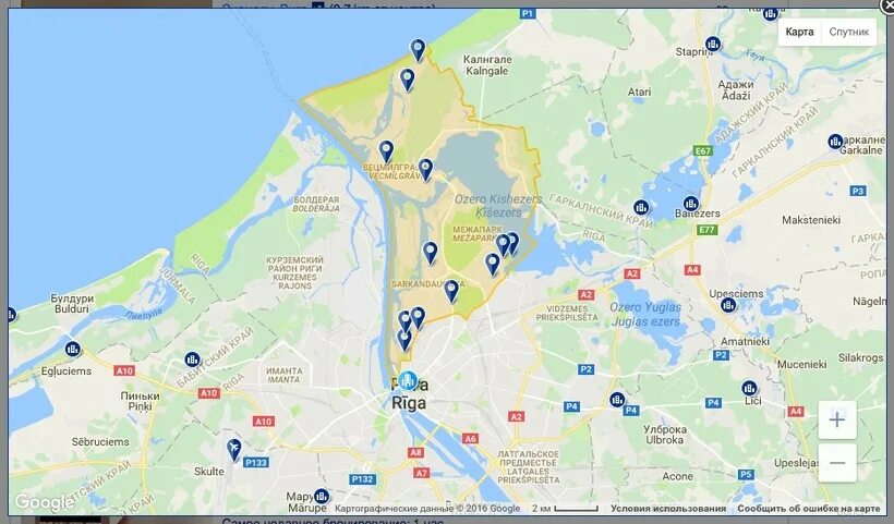 Google maps riga