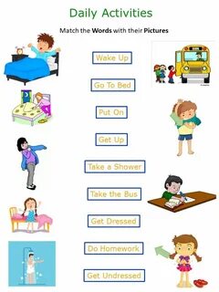 Урок daily routine