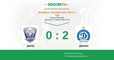 Футбол беларуси первая лига результаты матчей