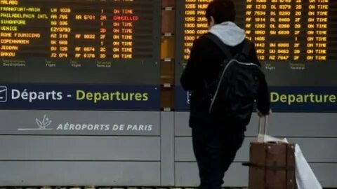 Departure flight