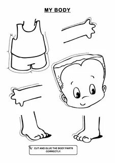 Parts of the body worksheets