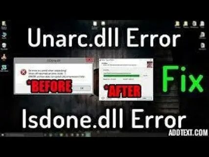 Unarc dll 6 как исправить