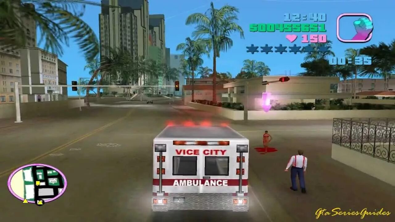 GTA vice City 2023. Скорая Вайс Сити. Больницы в ГТА Вайс Сити. Скорая ГТА Вайс Сити.