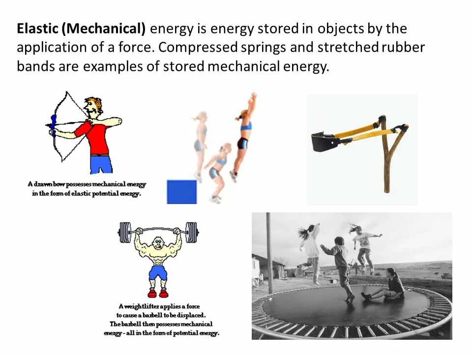 Elastic текст. Mechanical energy. mechanical energy is. elastic energy. elastic potential energy.
