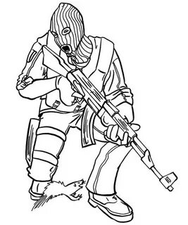 Раскраска cs go