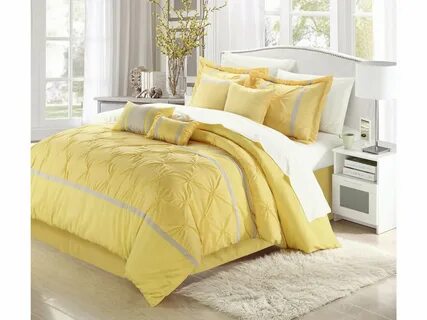 Yellow bedding