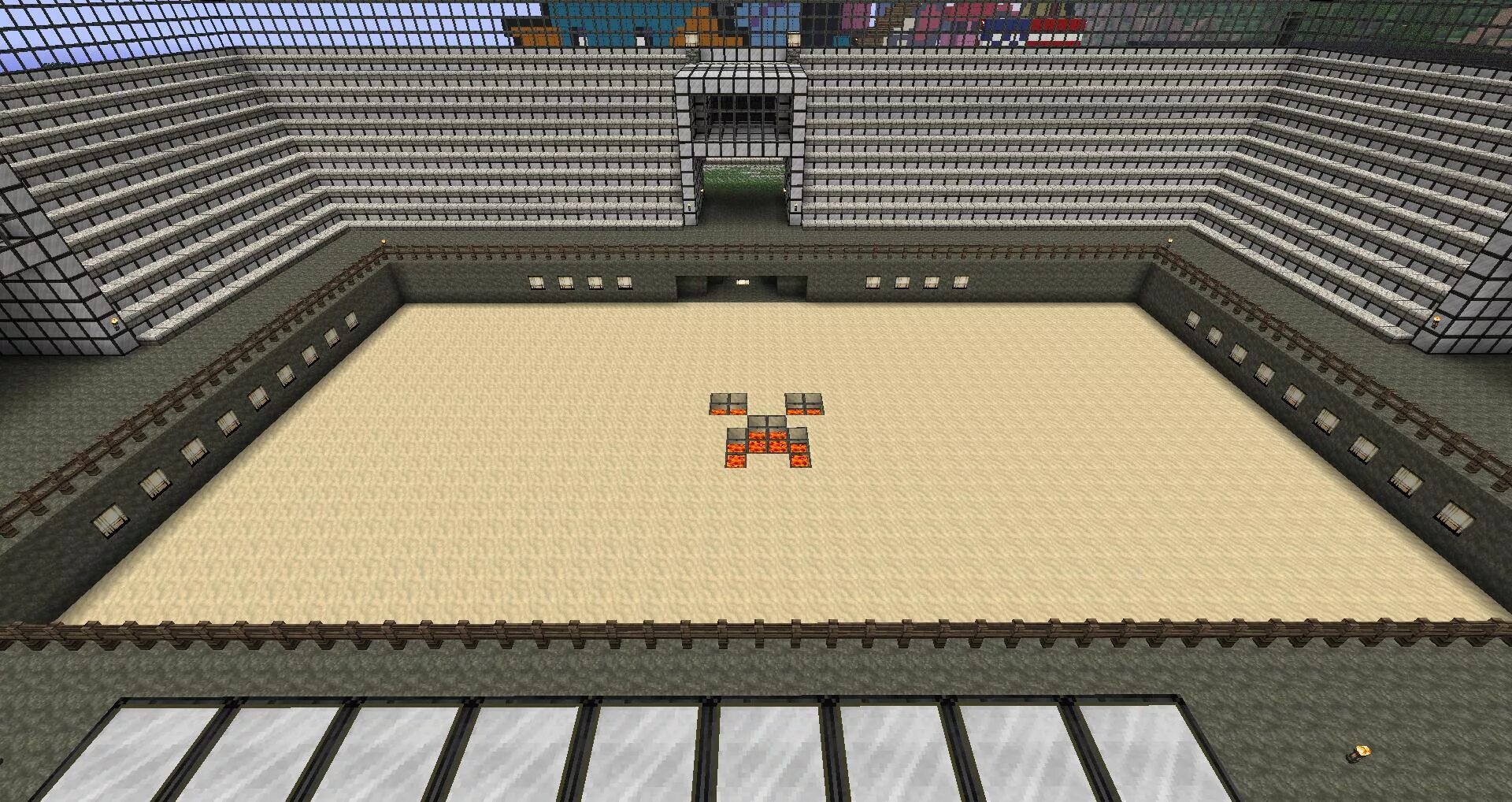 Minecraft arena