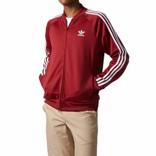 Купить Adidas Originals Superstar Relax Track Collegiate Burgundy bk3610 (Пальто