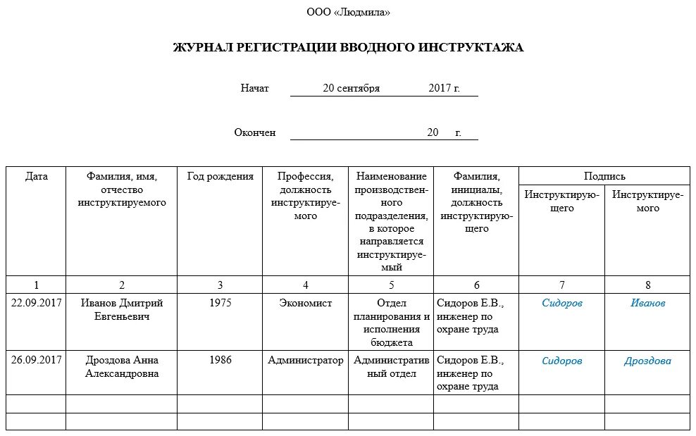 Регистрация противопожарного инструктажа на рабочем месте. Журнал охрана труда вводный инструктаж. Заполнение журнала вводного инструктажа по охране труда. Журнал по вводному инструктажу по охране труда. Журнал регистрации вводного инструктажа по технике безопасности.