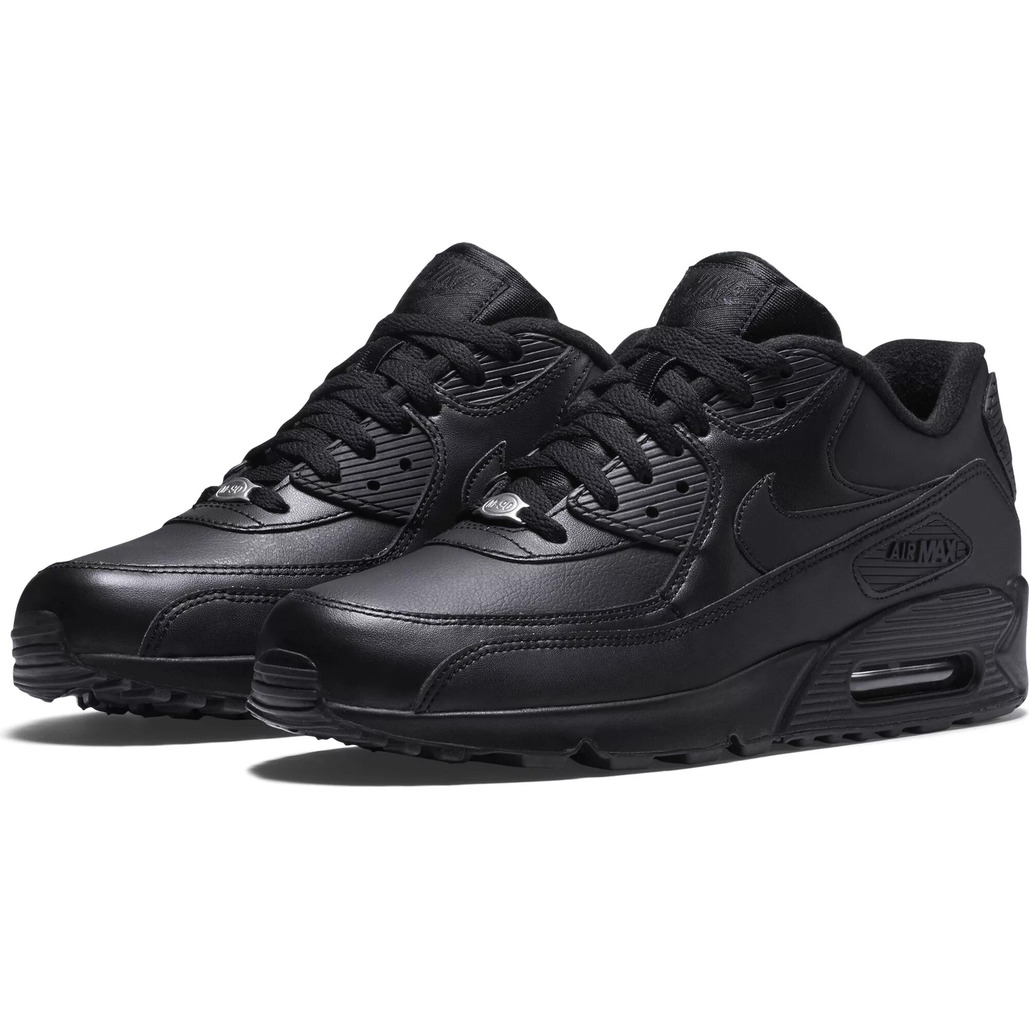 Купить найк 90 мужские. Nike Air Max 90 Leather. Nike Air Max 90 Black. Nike Air Max 90 черные мужские. Nike Air Max 90 кожаные.