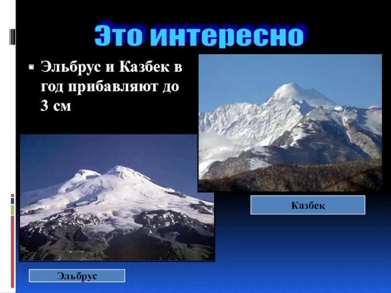 Эльбрус где находится в каком городе россии